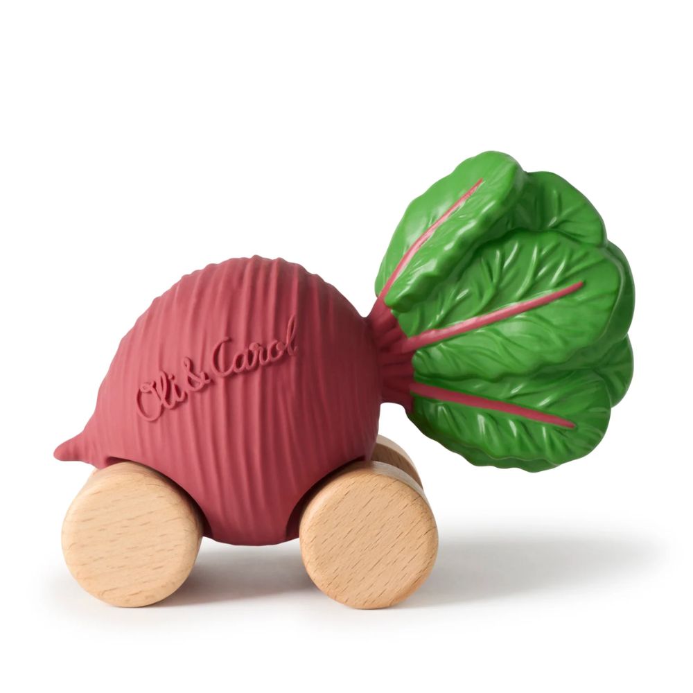 Oli & Carol Betty The Beetroot Baby Car Toy