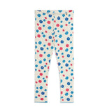 Mini Rodini Flowers Aop Pointelle Leggings