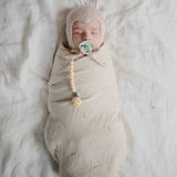 Mushie Organic Cotton Muslin Baby Swaddle - Kites