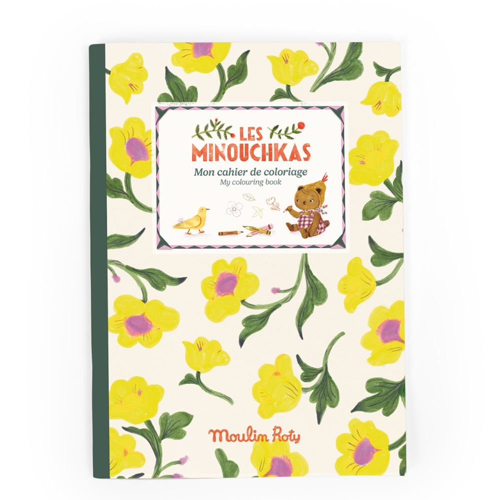 Moulin Roty Les Minouchkas - Colouring Book