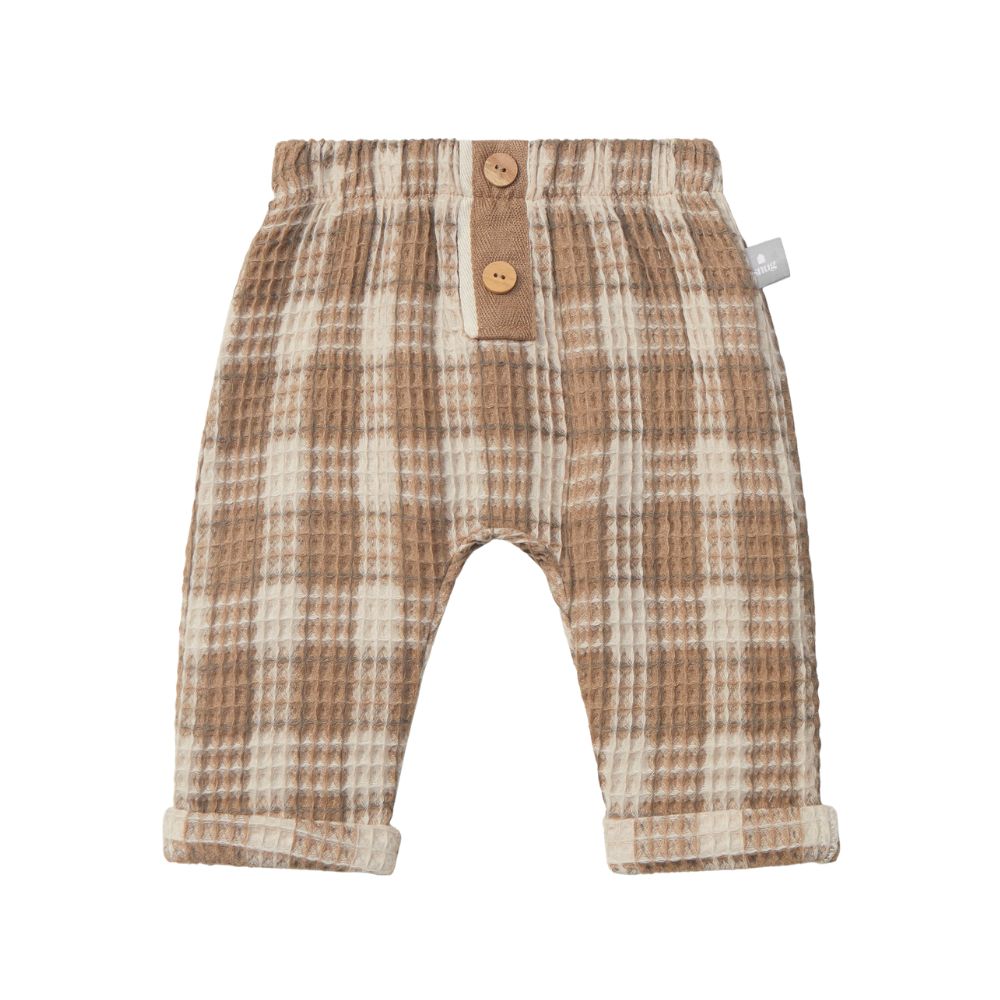 Snug Plaid Pants