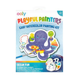 Playful Painters: Easy Watercolor Painting Kit - Ocean Fun