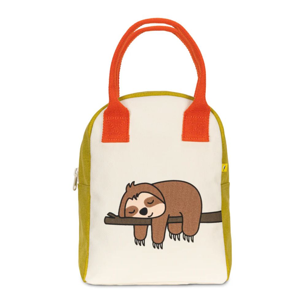 Fluf Zipper Lunch- Sloth
