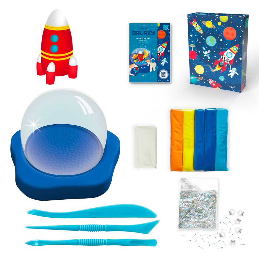 Box Candiy - Totally Galaxy - Rocket Globe Art Set