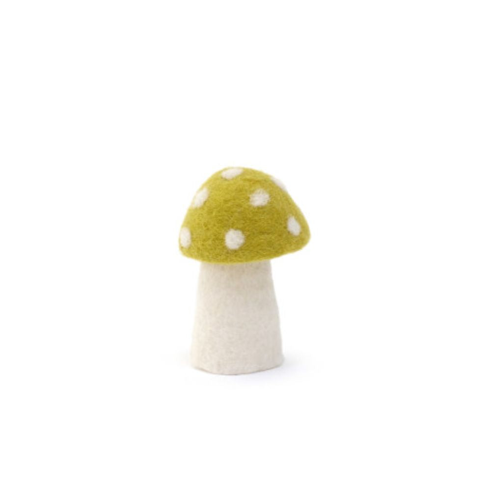 Muskhane Dotty Mushrooms S Chartreuse S 8cm