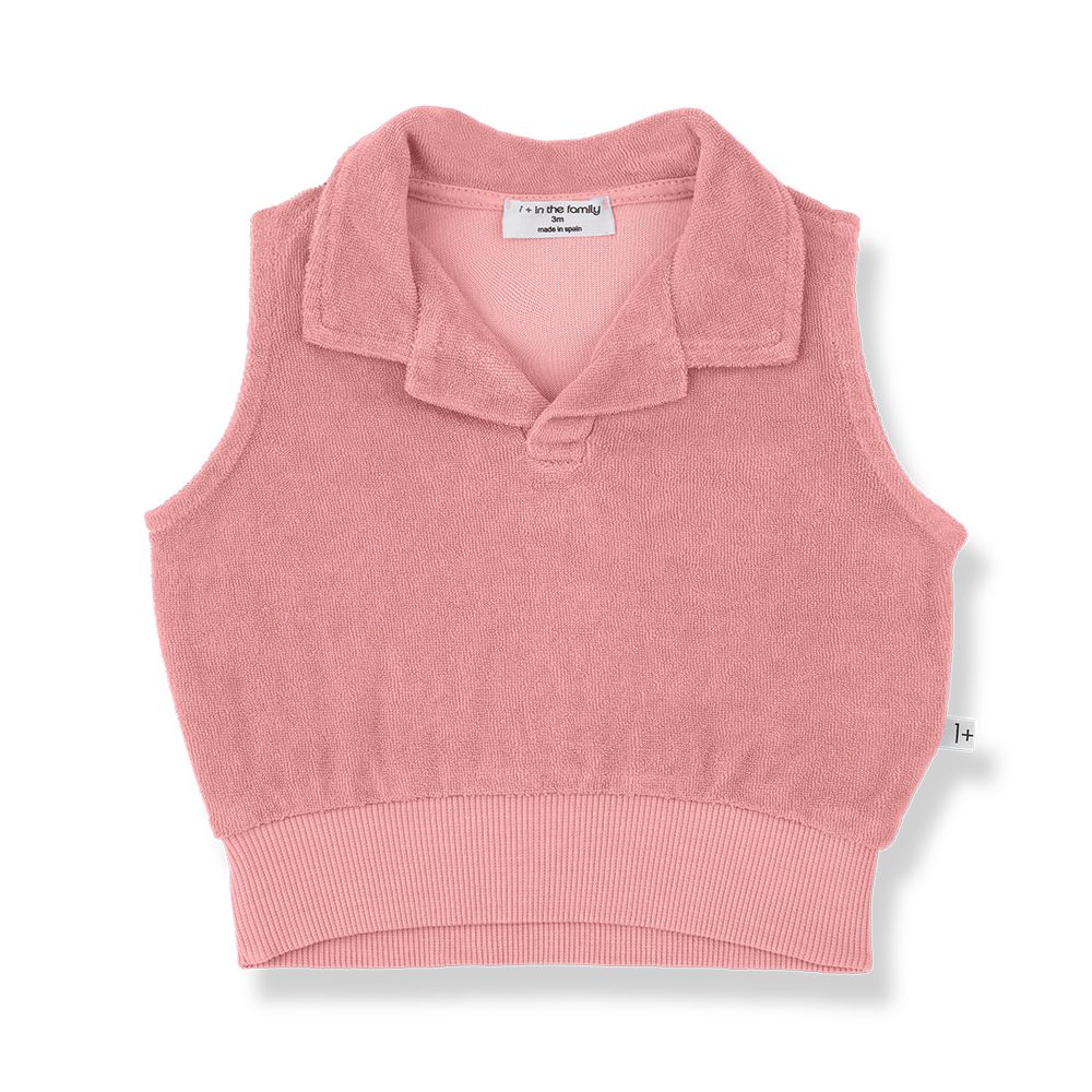 1 + in the Family SELVA TERRY Polo Vest