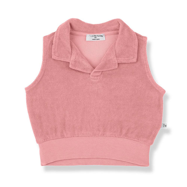 1 + in the Family SELVA TERRY Polo Vest