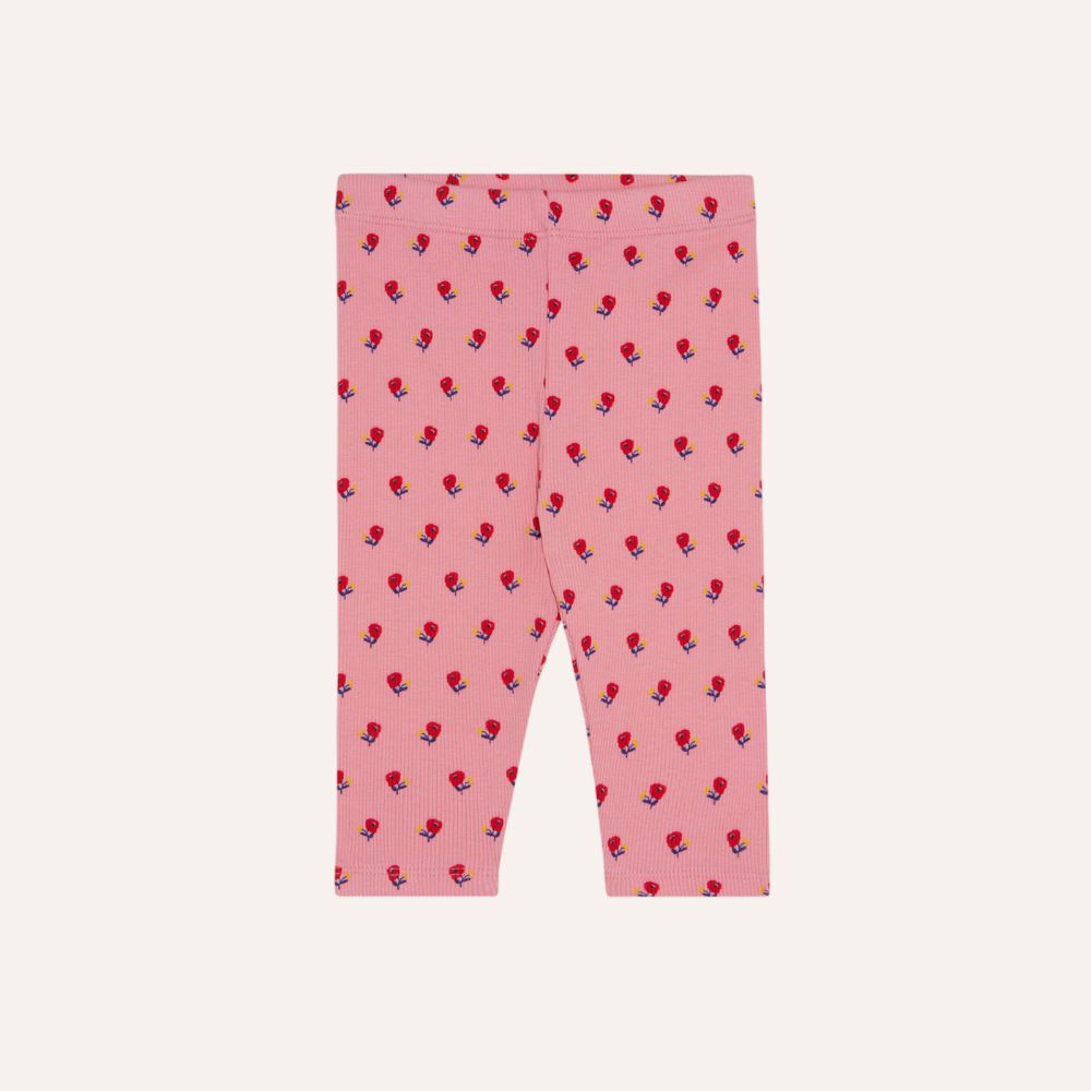 The Campamento Baby Flowers Pink Leggings