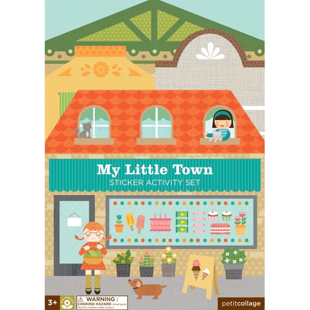 Sticker Activity Set - My Little Town