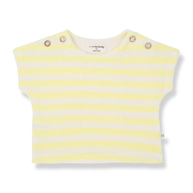 1 + in the Family Newborn KAVALA Striped Terry T