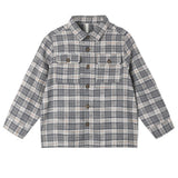 Rylee + Cru Pocketed Flannel Shirt Winter Plaid