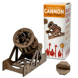 Mini Cannon Diy Kit Wooden Engineering Kit