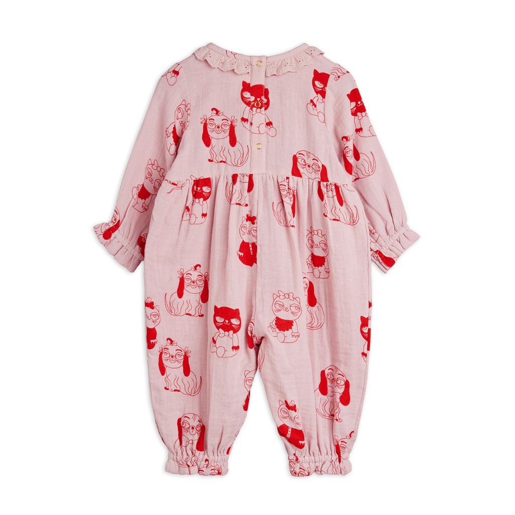 Mini Rodini Minibabies Aop Woven Jumpsuit