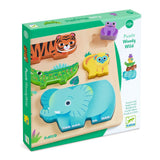Djeco Wooden Puzzle WoodyWild