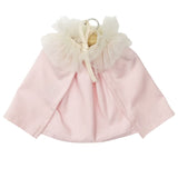 Minikane Clothing for Gordis Dolls 34cm- Oxana Dancer's Cape in pale pink jersey and ecru tulle