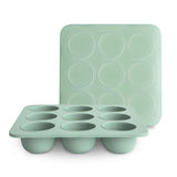 Mushie Fresh Food Feeder Freezer Tray - Cambridge Blue