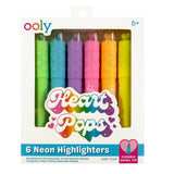 Heart Pops Neon Highlighters NEW
