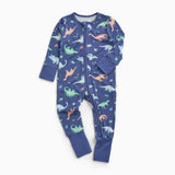 Mori Dino Two Way Zip Up Sleepsuit