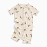 Mori Brunch Club Summer Zip Up Sleepsuit