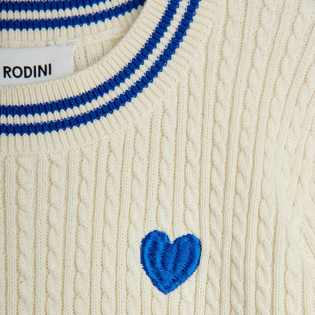 Mini Rodini Cable Knit Top