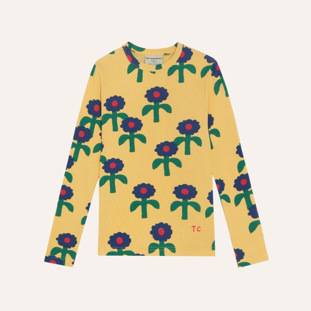The Campamento Blue Daisies Allover Tshirt