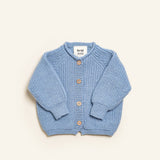 Hvid Inga Cardigan Light Blue