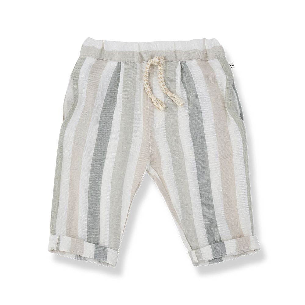 1 + in the Family REGENCOS Striped Linen Pant