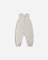 Rylee + Cru Woven Jumpsuit Nautical Stripe