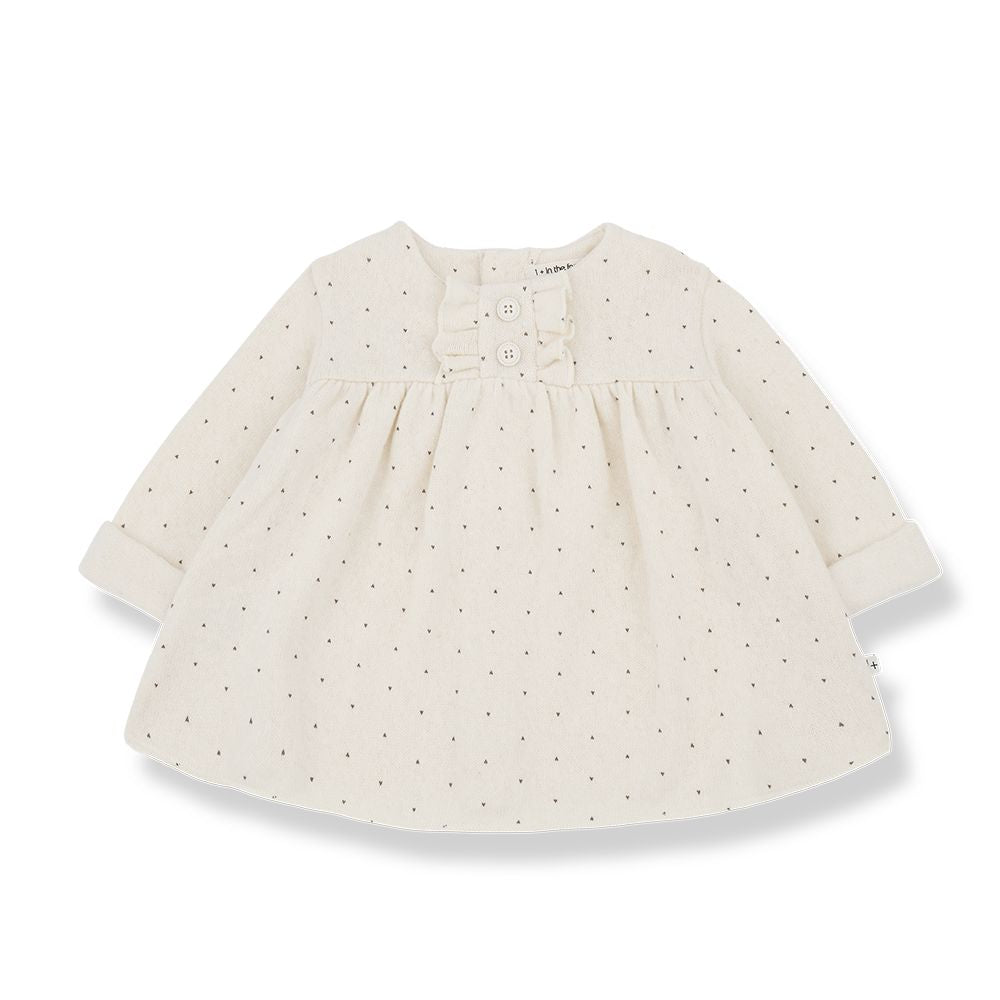1 + in the family CLAIRE Printed Fleece Dress