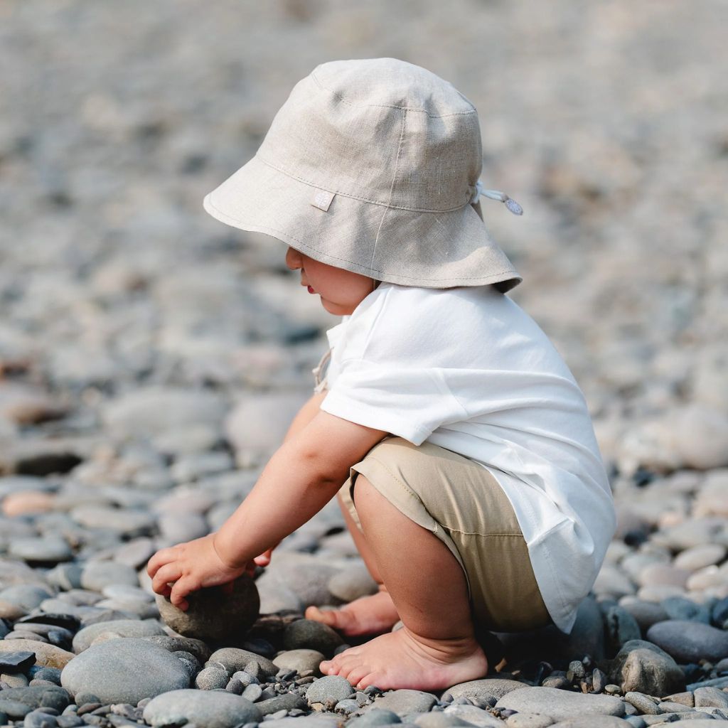 Calikids Linen Sunhat