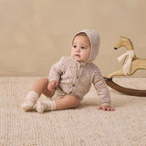 Quincy Mae Knit Bonnet Lilac Mist