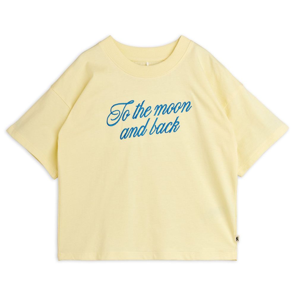 Mini Rodini To the Moon EMB SS Tee