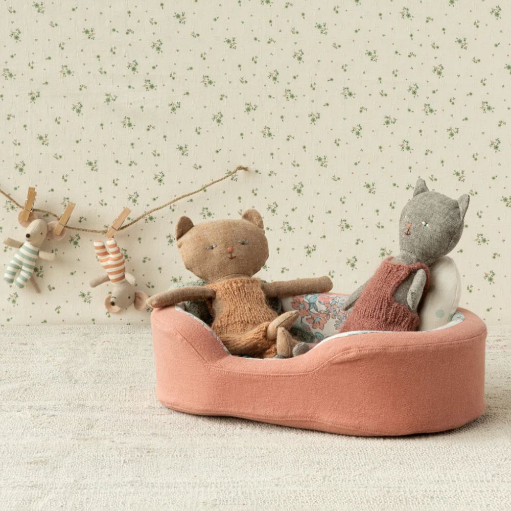 Maileg Cosy Basket, small- Coral