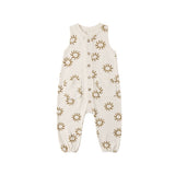 Rylee + Cru Summer Waffle Jumpsuit Sunny