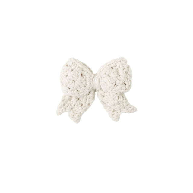 Quincy Mae Crochet Bow Nat