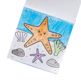 Carry Along Crayon & Coloring Book Kit-Sea Life