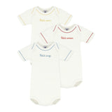 Petit Bateau SS Bodies 3pcs