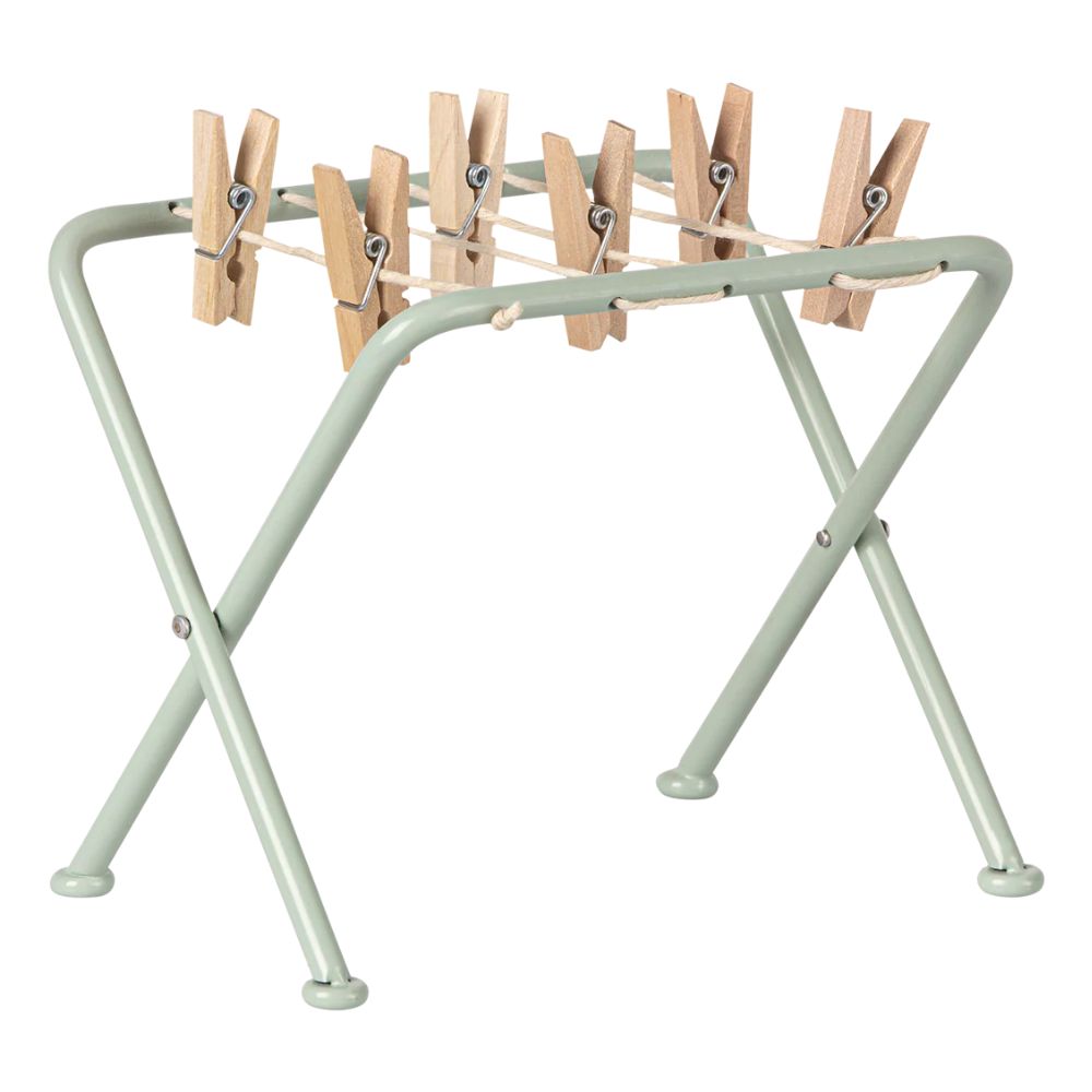 Maileg Drying rack with Pegs, Miniature