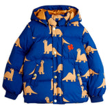 Mini Rodini Dinos aop Hooded Puffer