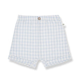 1 + in the Family Newborn TINOS Gingham seersucker Short