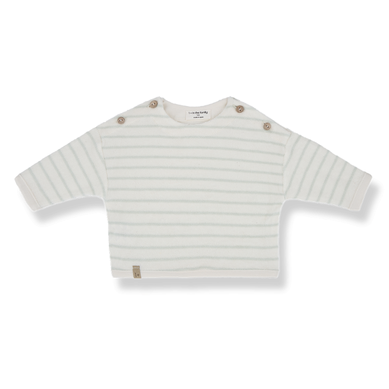 1 + in the family ENZO Terry Sweatshirt
