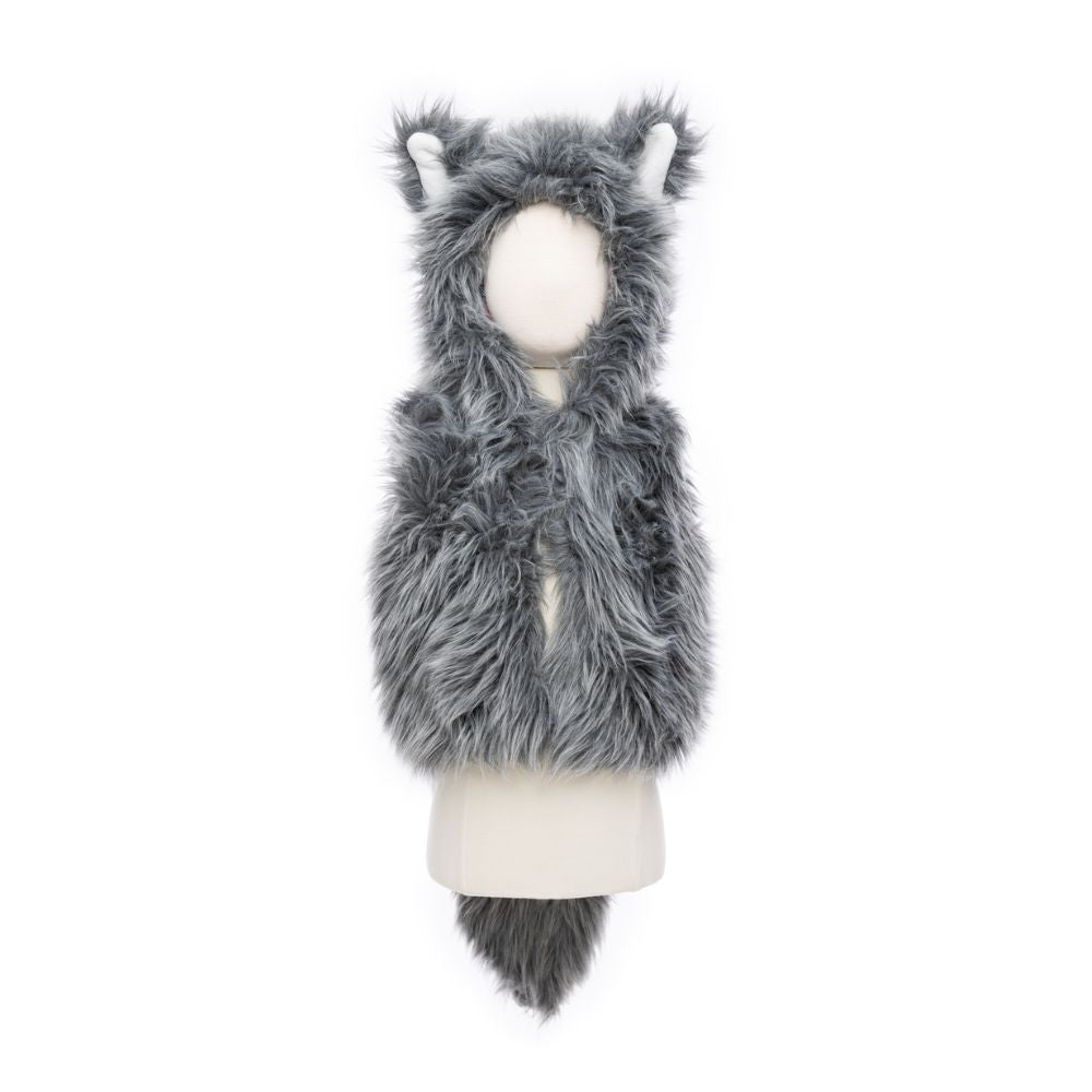 Big Bad Wolf Vest with Gloves, Size 3-4
