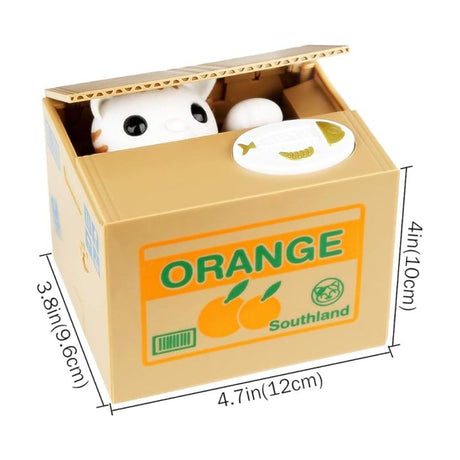 Mechanical Cat Coin Bank