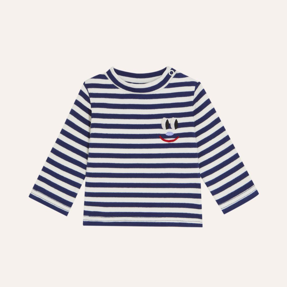 The Campamento Baby Blue Stripes Tshirt