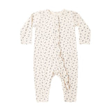 Quincy Mae Ruffle Jumpsuit Blue Ditsy