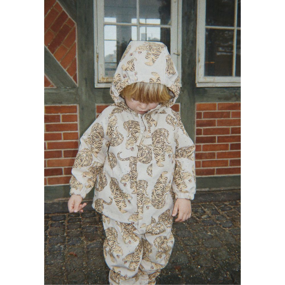 Konges Sløjd Rainy Palme Rain Jacket Panthera Beige