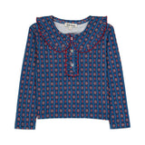 Hello Simone Matou Top Wavy Navy