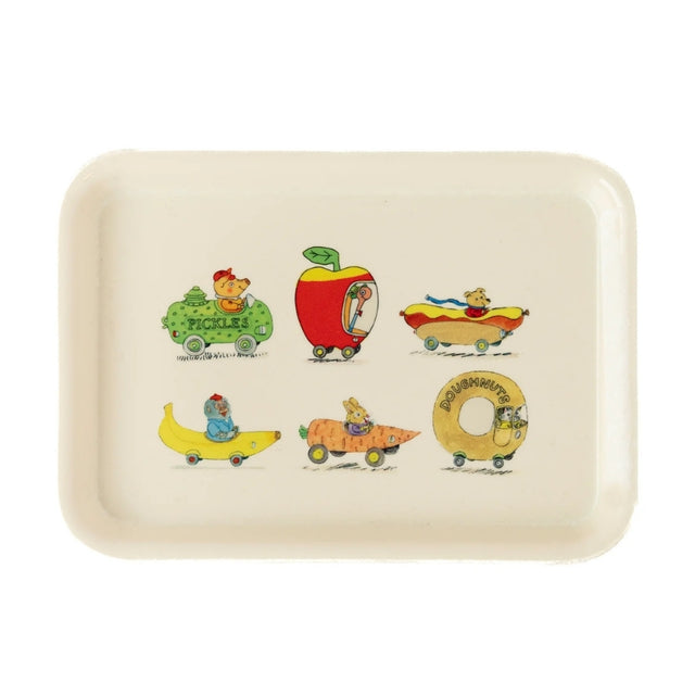 Three Potato Four X Richard Scarry®  Vintage Tray - Busy Town