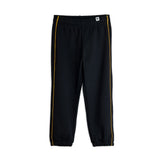 Mini Rodini Plain Piping Sweatpants Black