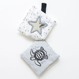 Wee Gallery Crinkle Pages Stroller Toy - Ocean